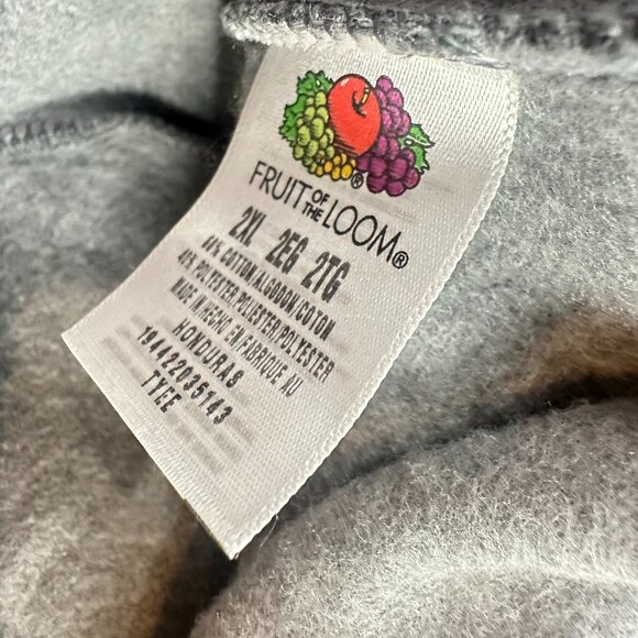 NEW! Fruit of The Loom Eversoft Fleece Pants 2XL Cotton Blend Gray Sweatpants - Picture 4 of 12